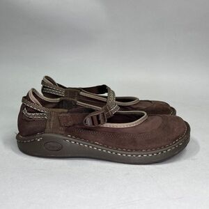 Chaco GIrl's Brown Suede Closed Toe Sandals